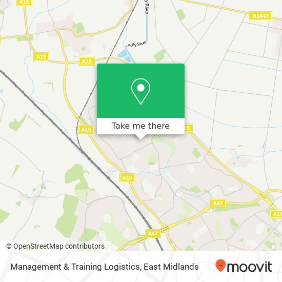 Management & Training Logistics map