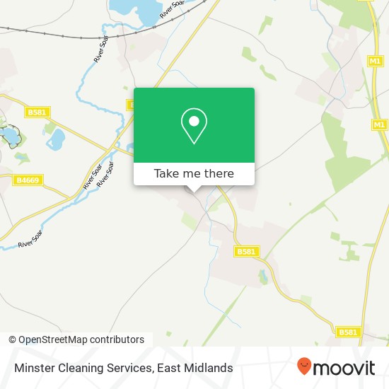 Minster Cleaning Services map