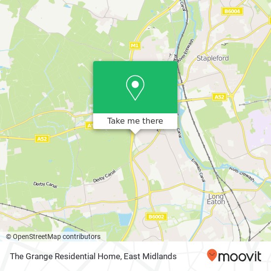 The Grange Residential Home map