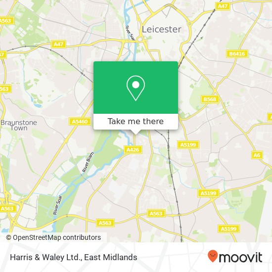 Harris & Waley Ltd. map