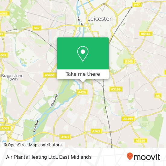 Air Plants Heating Ltd. map