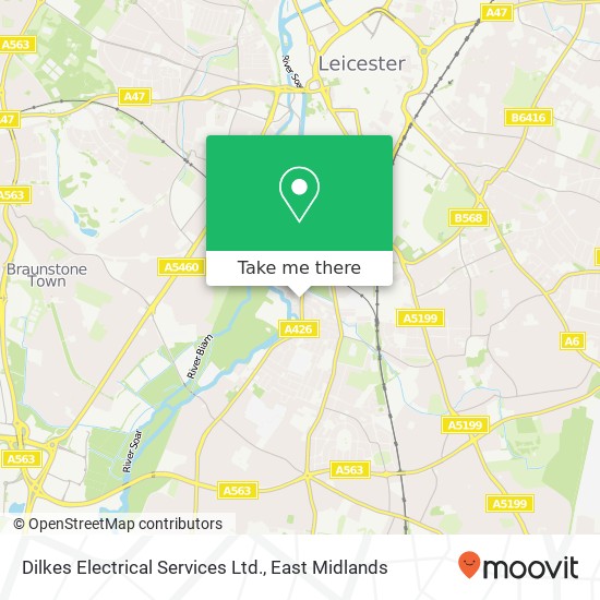 Dilkes Electrical Services Ltd. map