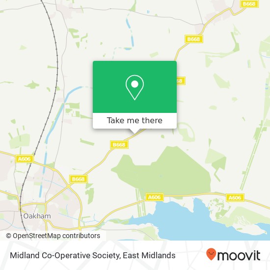 Midland Co-Operative Society map