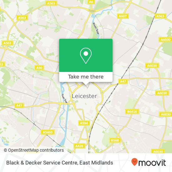 Black & Decker Service Centre map