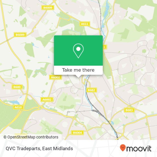 QVC Tradeparts map