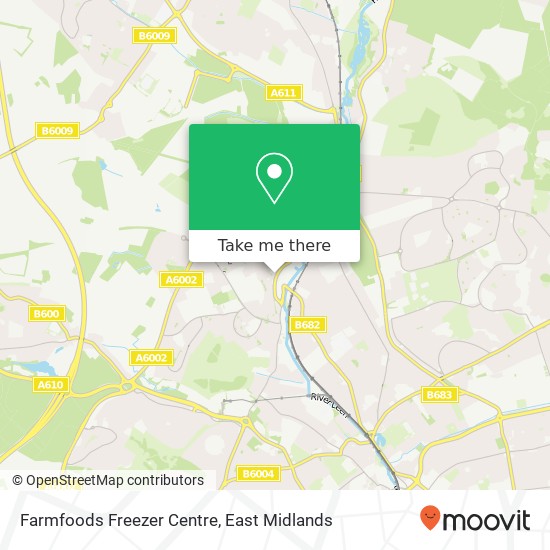 Farmfoods Freezer Centre map