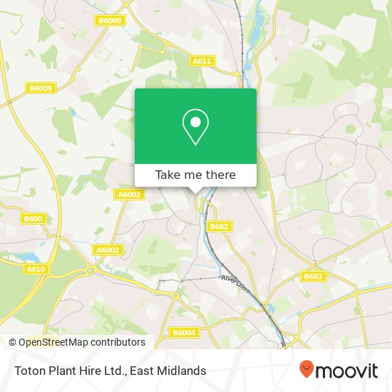 Toton Plant Hire Ltd. map
