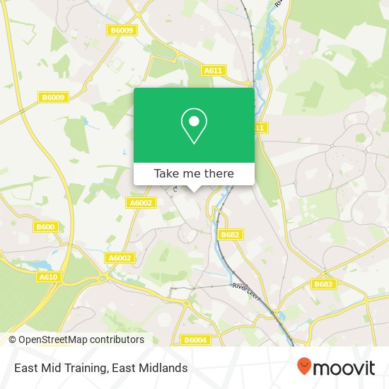 East Mid Training map