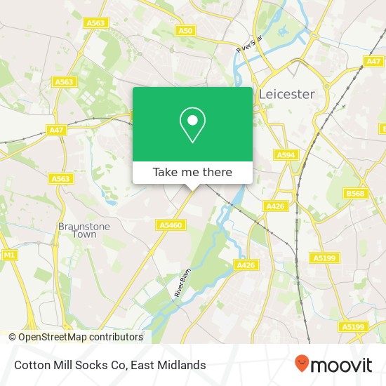 Cotton Mill Socks Co map