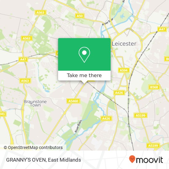 GRANNY'S OVEN map