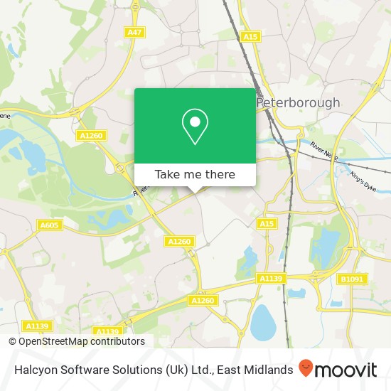 Halcyon Software Solutions (Uk) Ltd. map