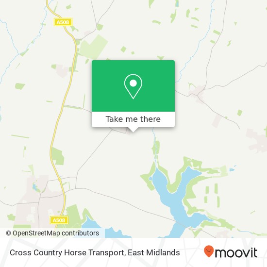 Cross Country Horse Transport map