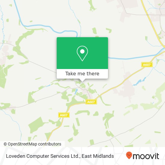 Loveden Computer Services Ltd. map