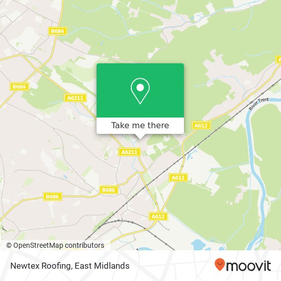 Newtex Roofing map