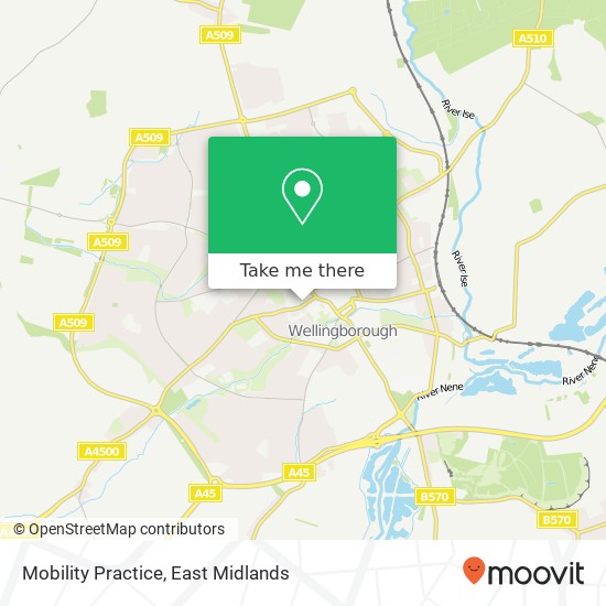 Mobility Practice map