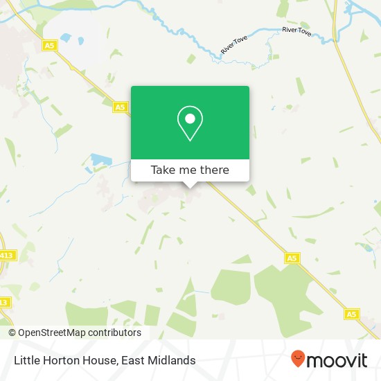 Little Horton House map