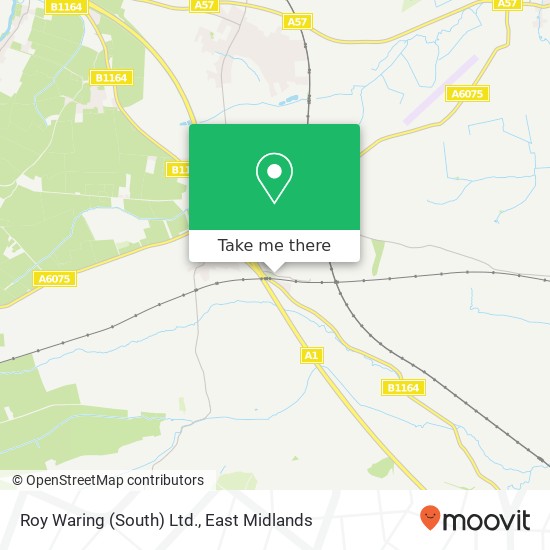 Roy Waring (South) Ltd. map