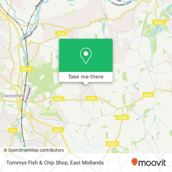 Tommys Fish & Chip Shop map