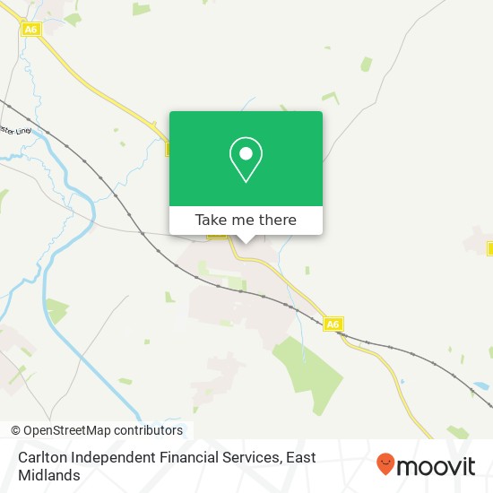 Carlton Independent Financial Services map