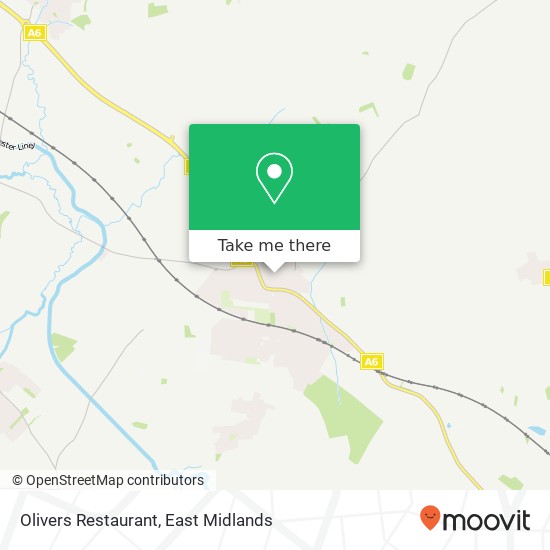 Olivers Restaurant map