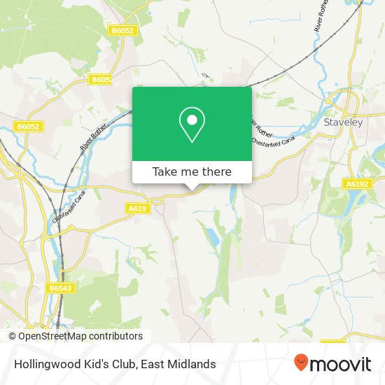 Hollingwood Kid's Club map