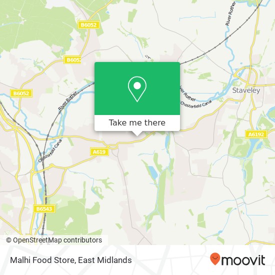 Malhi Food Store map