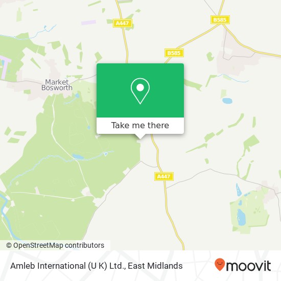 Amleb International (U K) Ltd. map