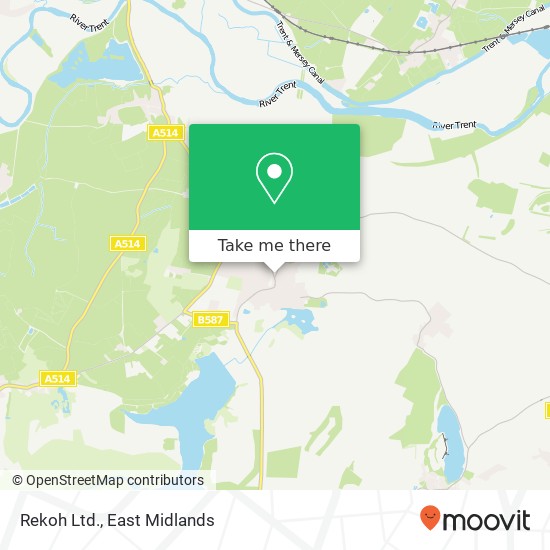 Rekoh Ltd. map