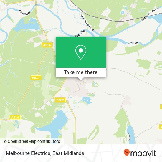 Melbourne Electrics map