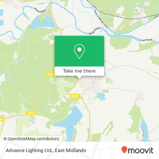 Advance Lighting Ltd. map