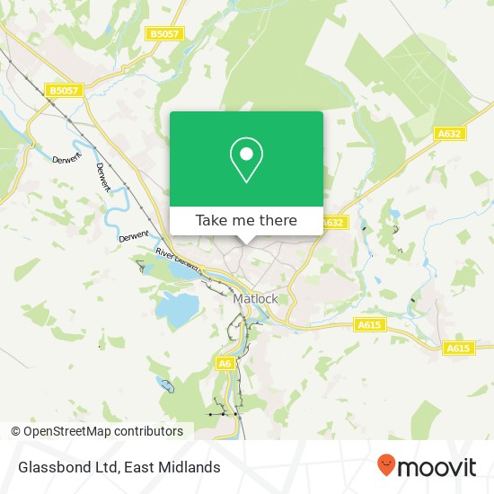 Glassbond Ltd map