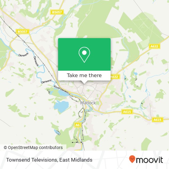 Townsend Televisions map