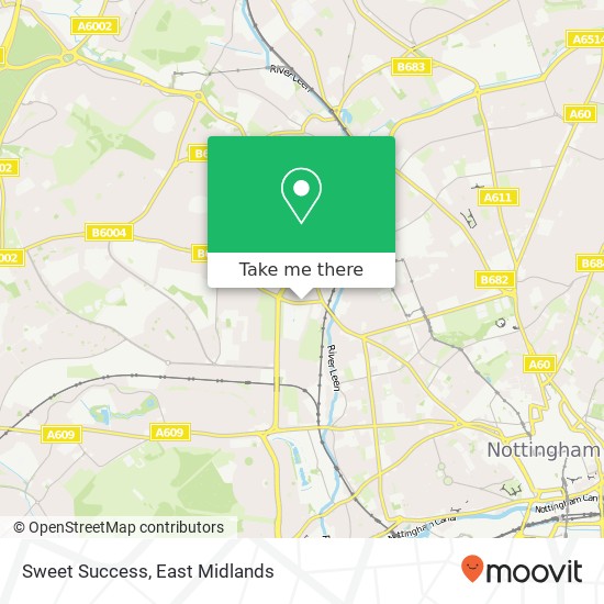 Sweet Success map