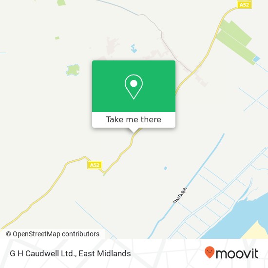 G H Caudwell Ltd. map