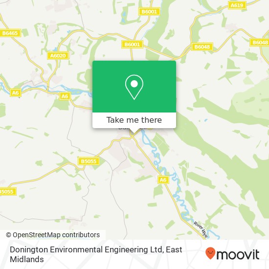 Donington Environmental Engineering Ltd map