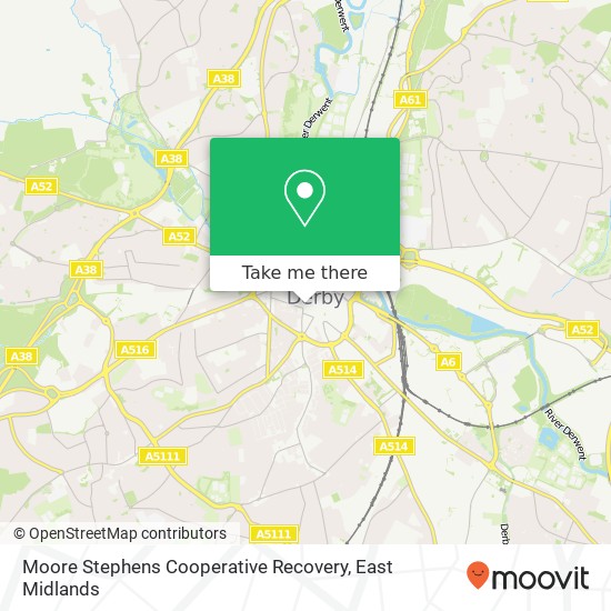 Moore Stephens Cooperative Recovery map