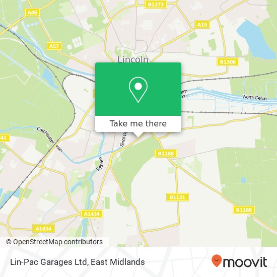 Lin-Pac Garages Ltd map