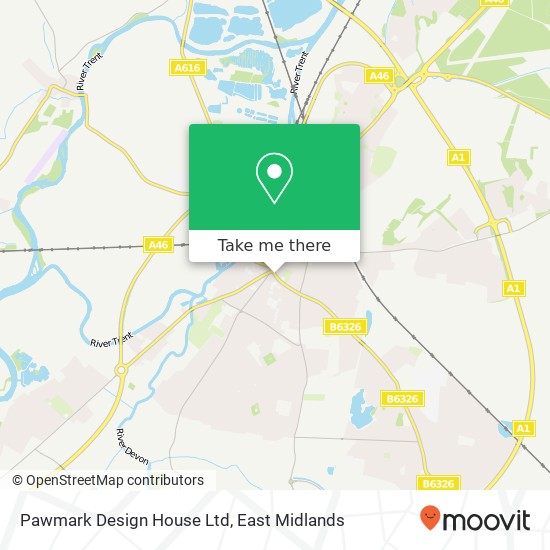 Pawmark Design House Ltd map