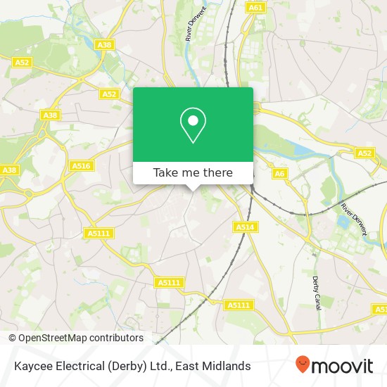 Kaycee Electrical (Derby) Ltd. map