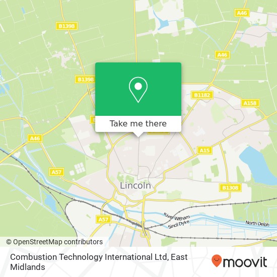 Combustion Technology International Ltd map