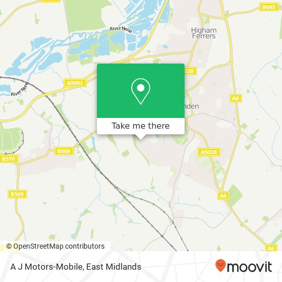 A J Motors-Mobile map