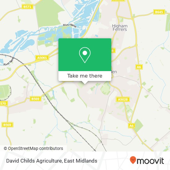 David Childs Agriculture map