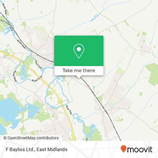 F Bayliss Ltd. map