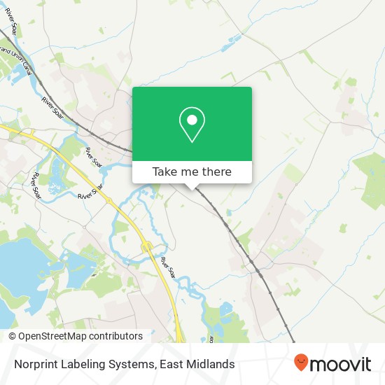 Norprint Labeling Systems map