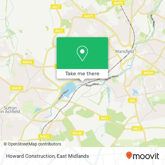 Howard Construction map