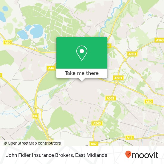 John Fidler Insurance Brokers map