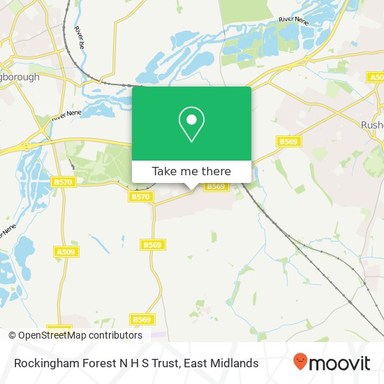 Rockingham Forest N H S Trust map