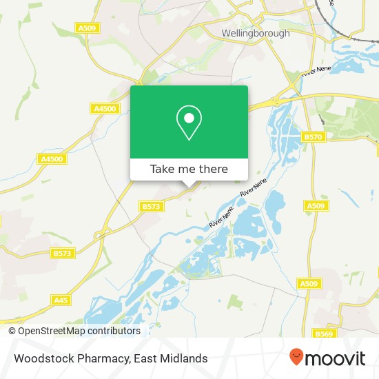 Woodstock Pharmacy map