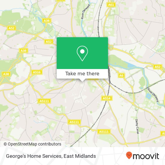 George's Home Services map