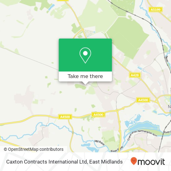 Caxton Contracts International Ltd map